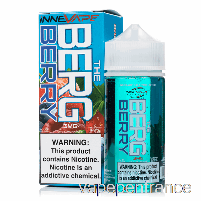 Baie D'Heisenberg - E-liquide Innevape - 100 Ml 0 Mg Stylo Vape